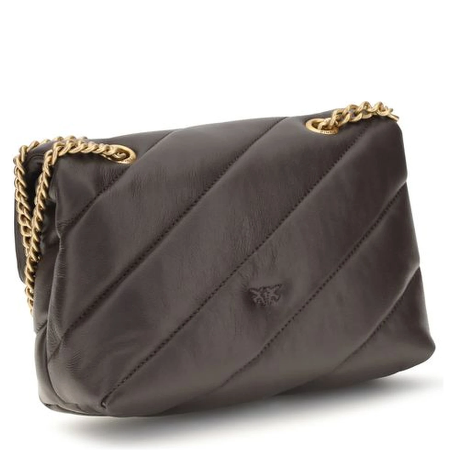 Brown Calf Leather Bos Taurus Shoulder Bag