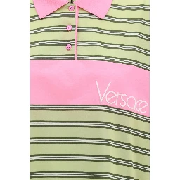 Multicolor Cotton Polo Shirt