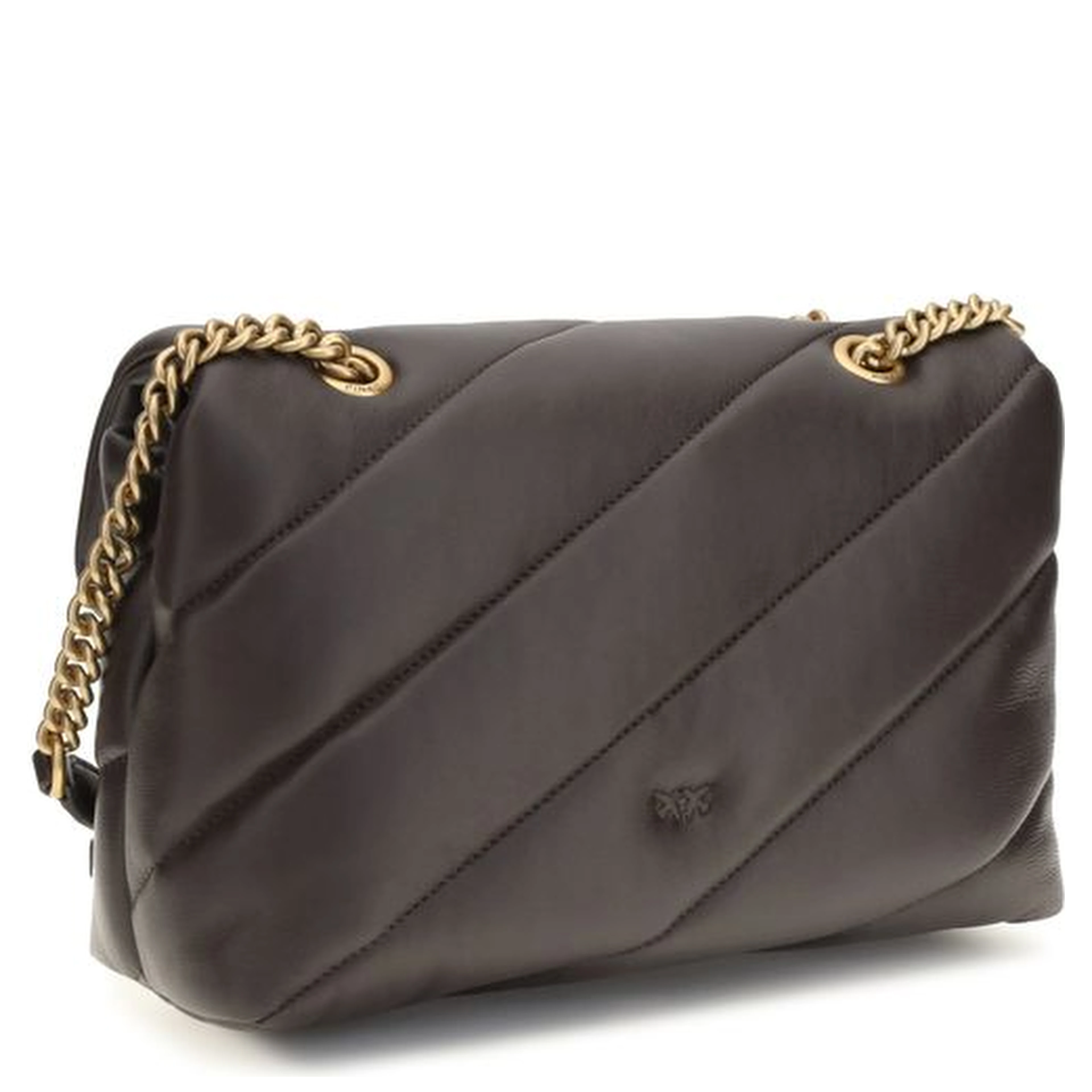 Brown Calf Leather Bos Taurus Shoulder Bag