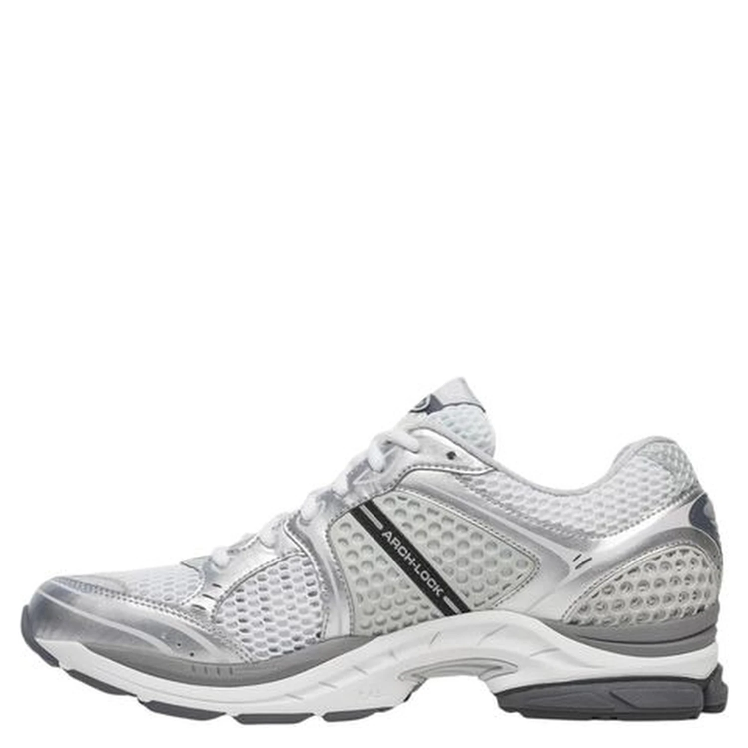 Bicolor Synthetic Athletic Sneakers
