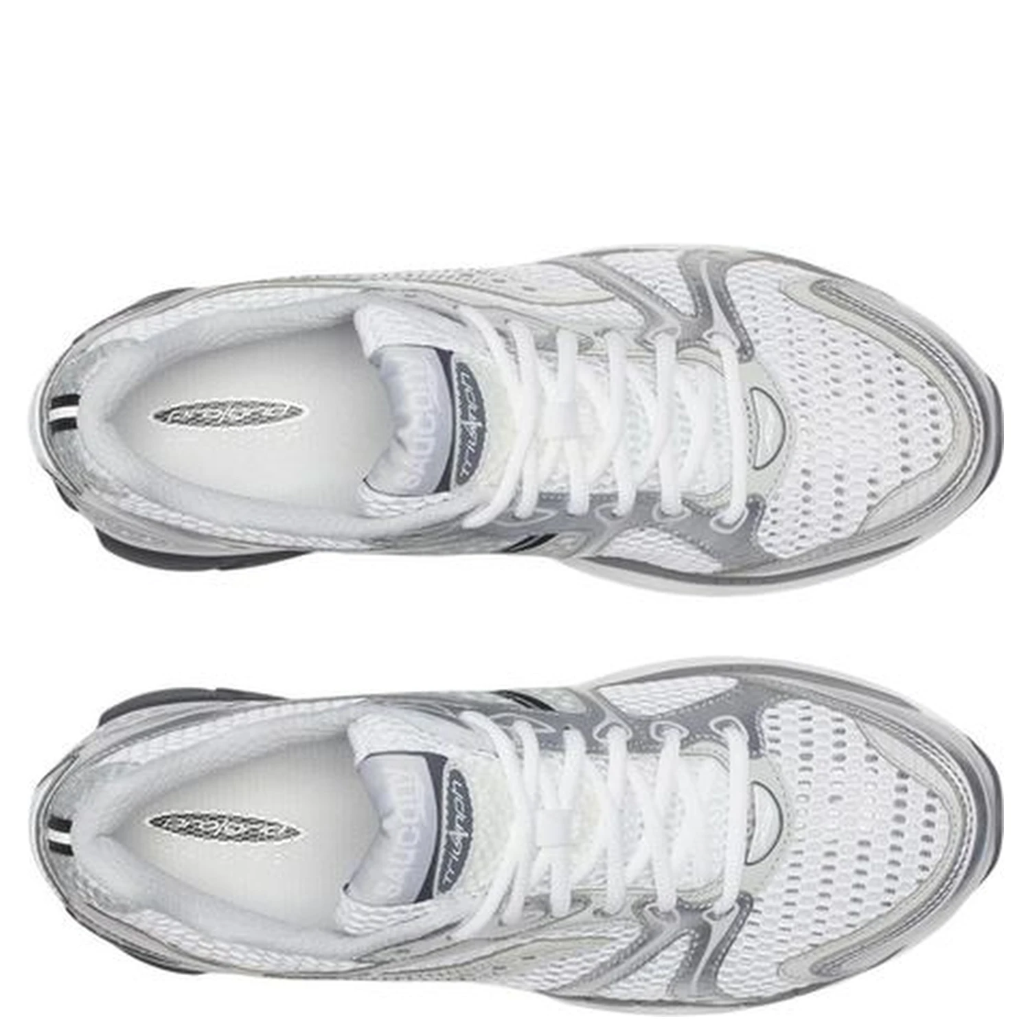 Bicolor Synthetic Athletic Sneakers