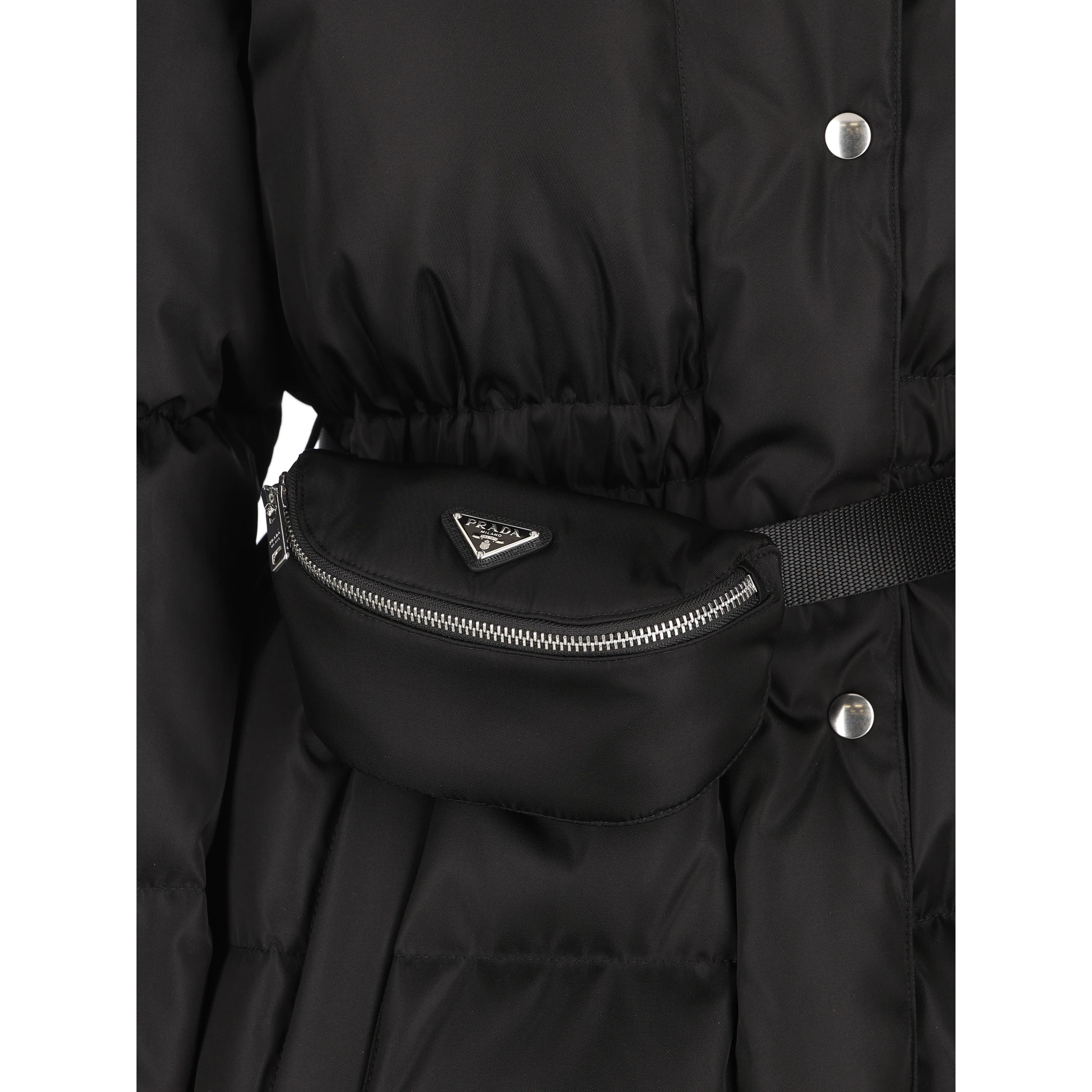 Prada Coats Black