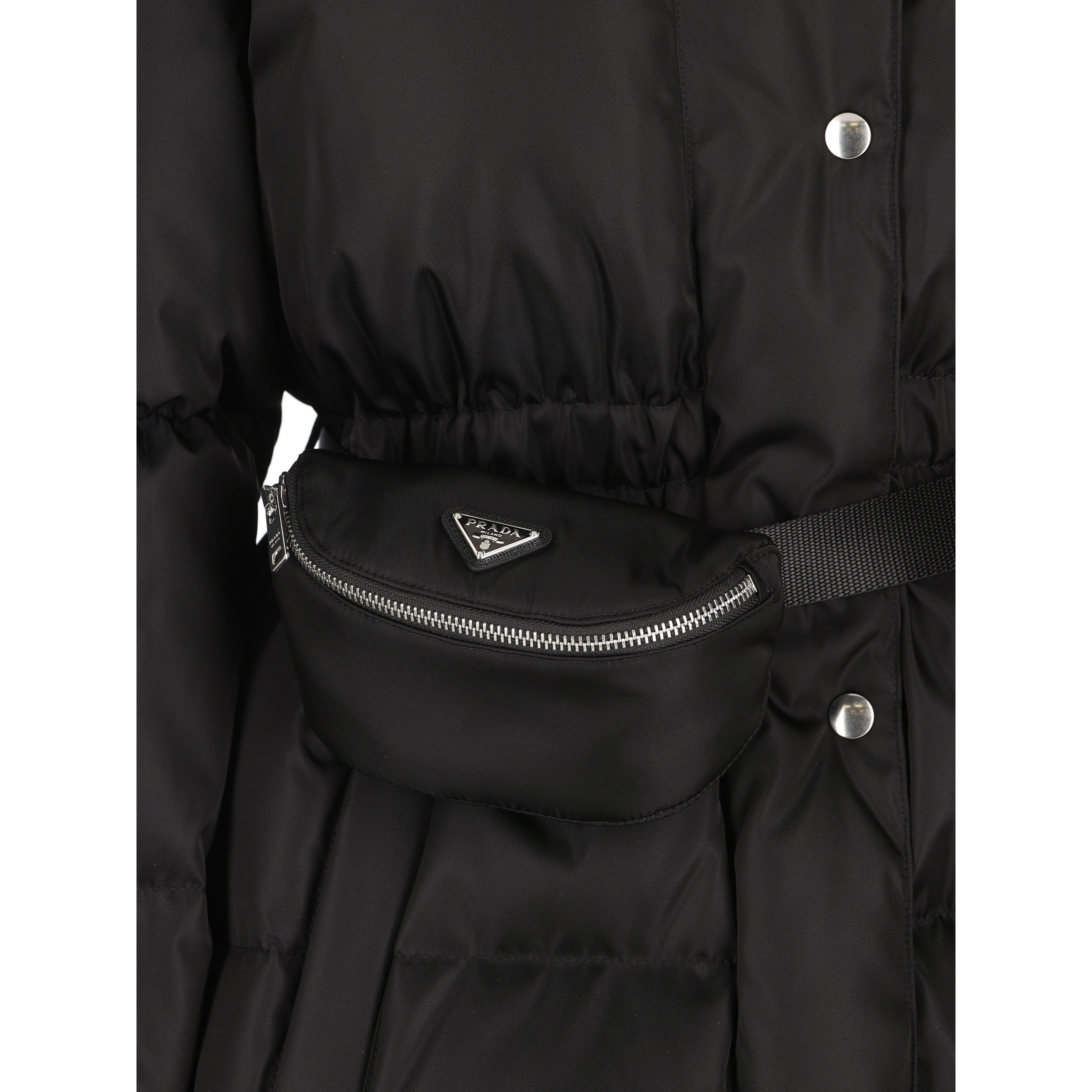 Prada Coats Black