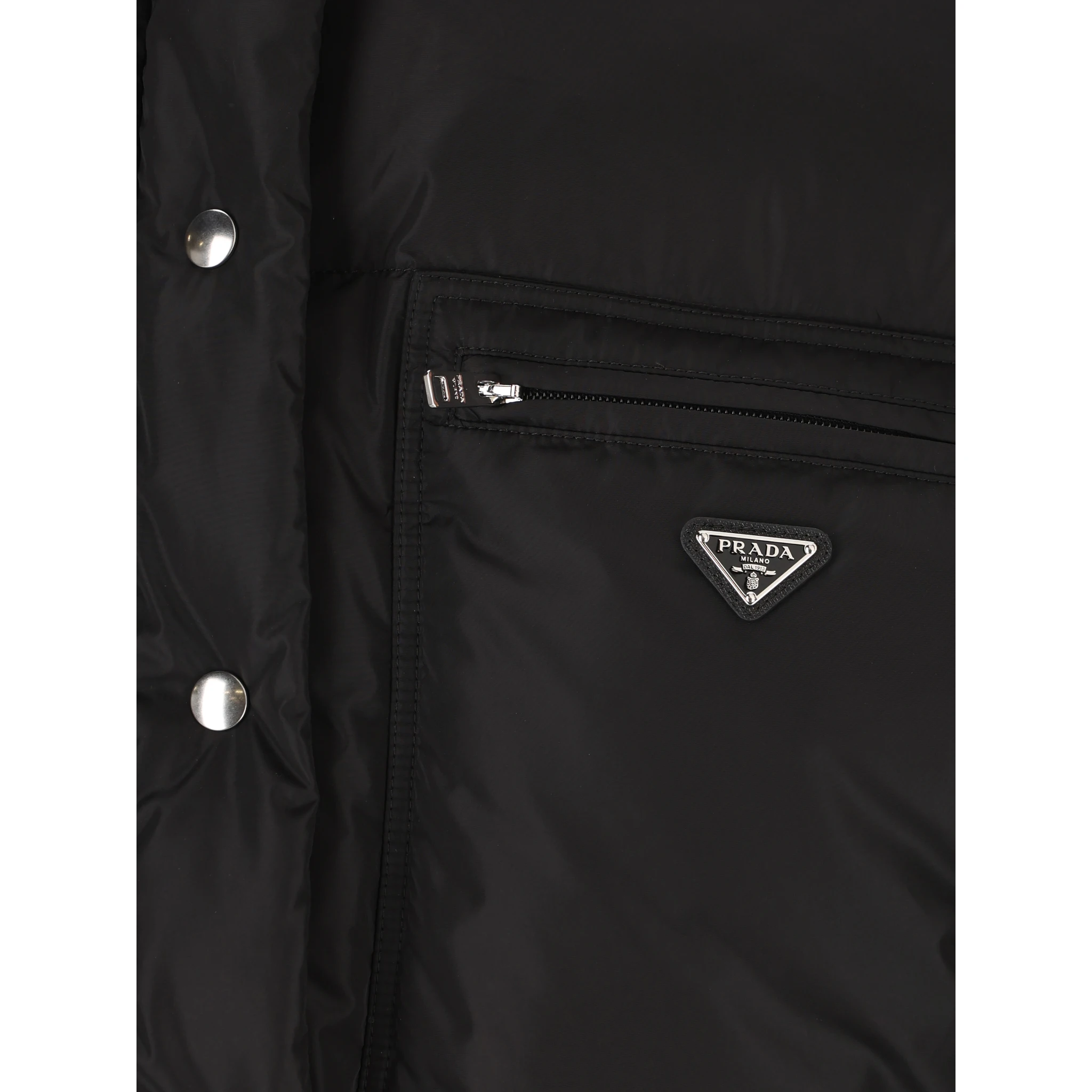 Prada Coats Black