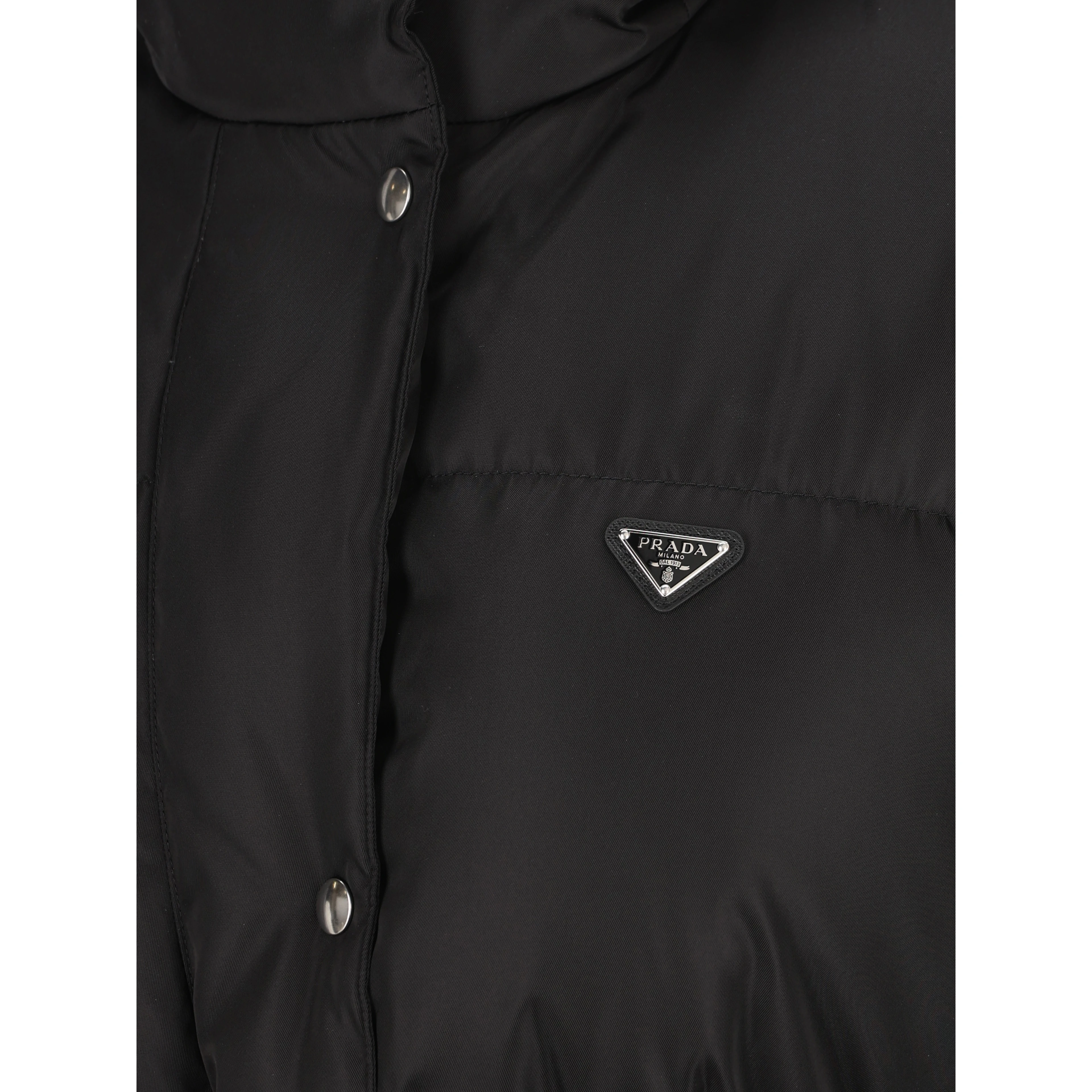 Prada Coats Black