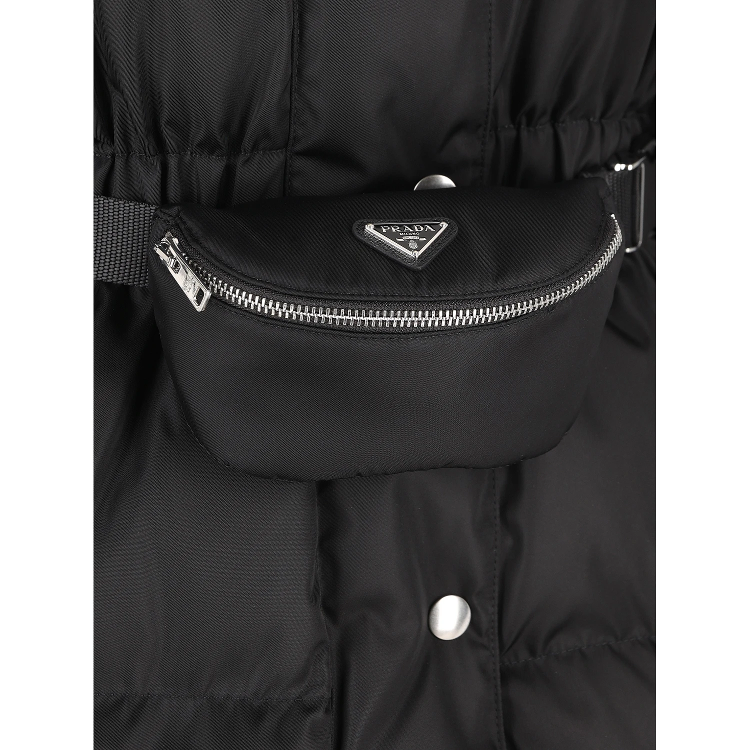 Prada Coats Black