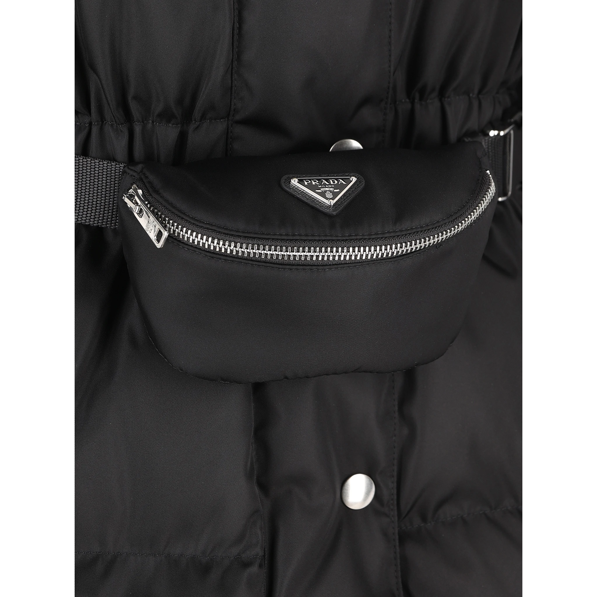 Prada Coats Black