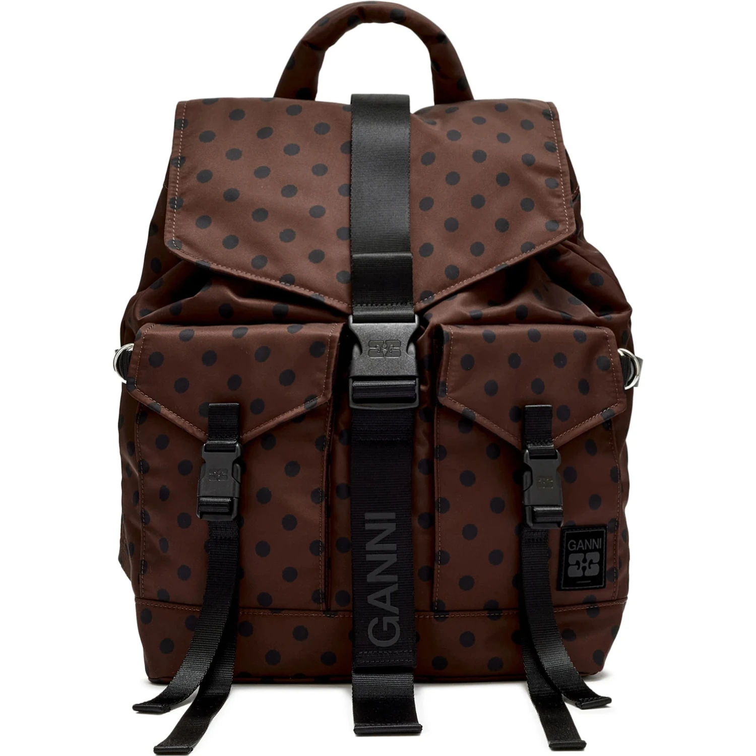 RE TECH PRINTED NYLON BACKPACK