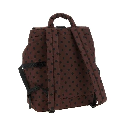 RE TECH PRINTED NYLON BACKPACK