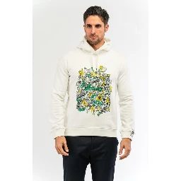 White Cotton Sweatshirt