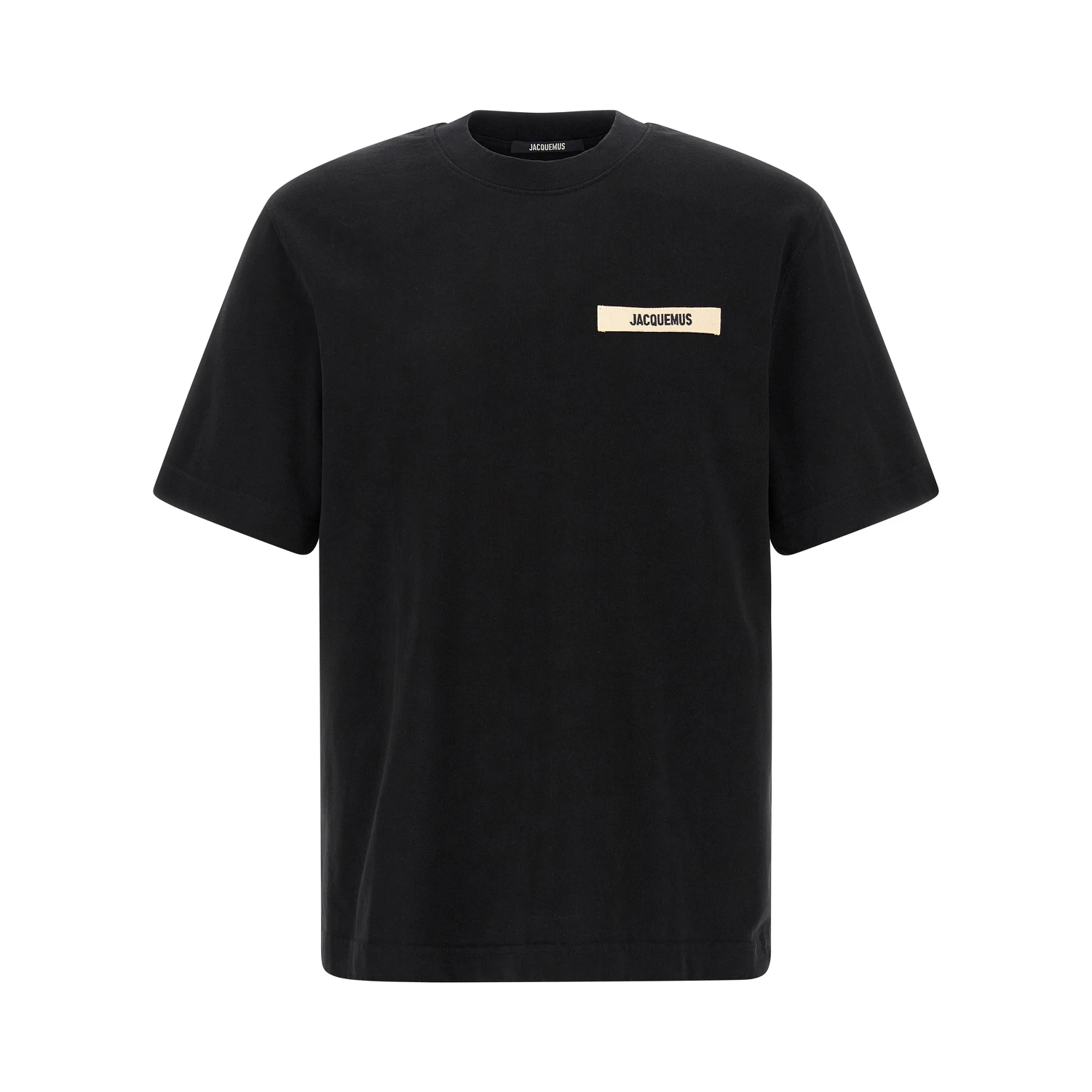 Black Cotton T-Shirt