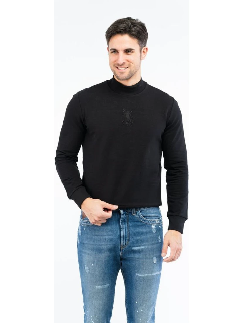 Gray Cotton Sweatshirt