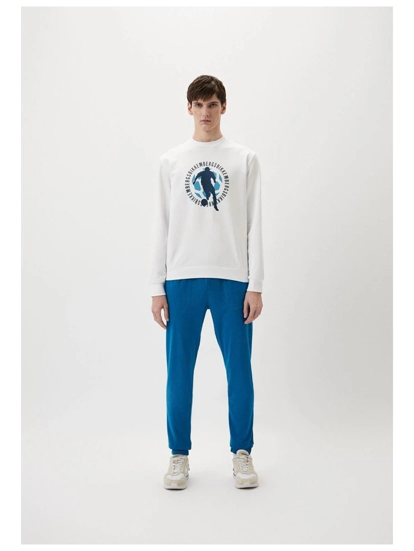 Light Blue Cotton Joggers (Workout Pants)