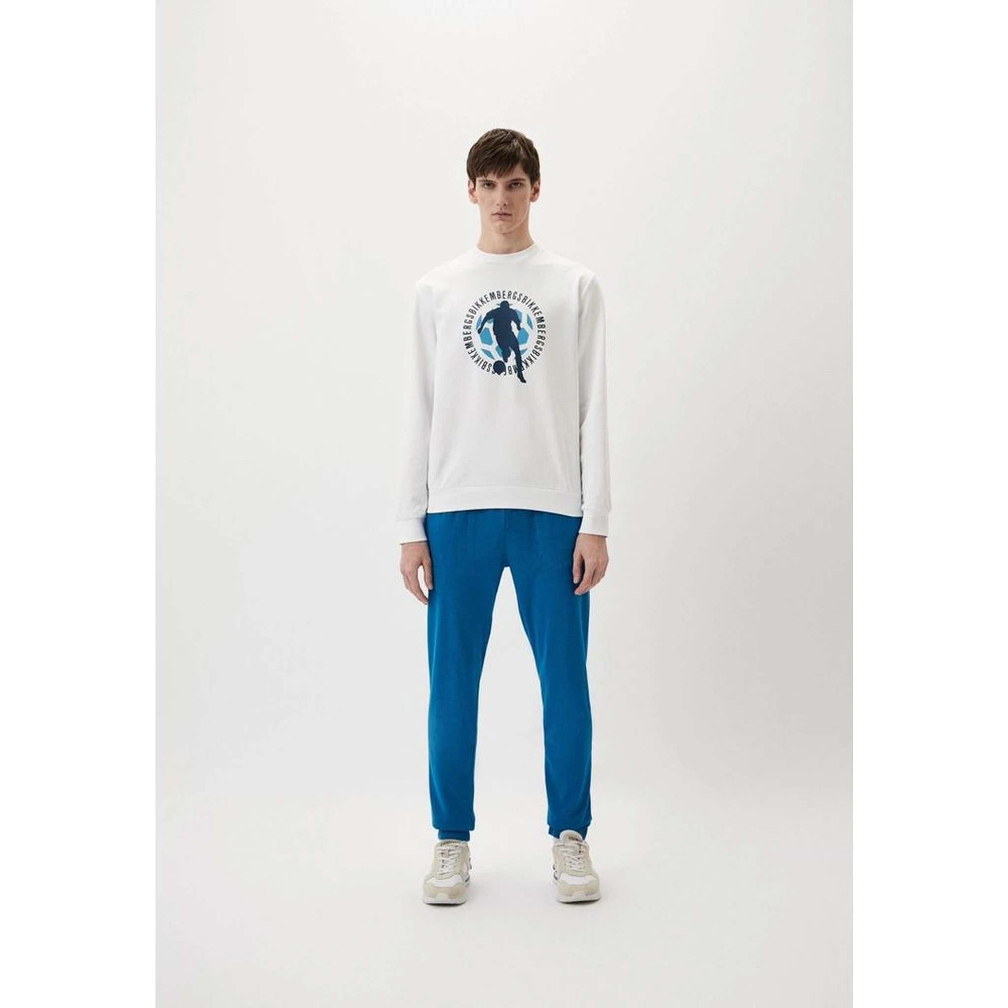 Light Blue Cotton Joggers (Workout Pants)