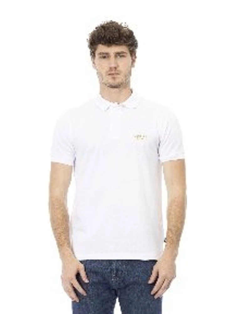 White Cotton Polo Shirt