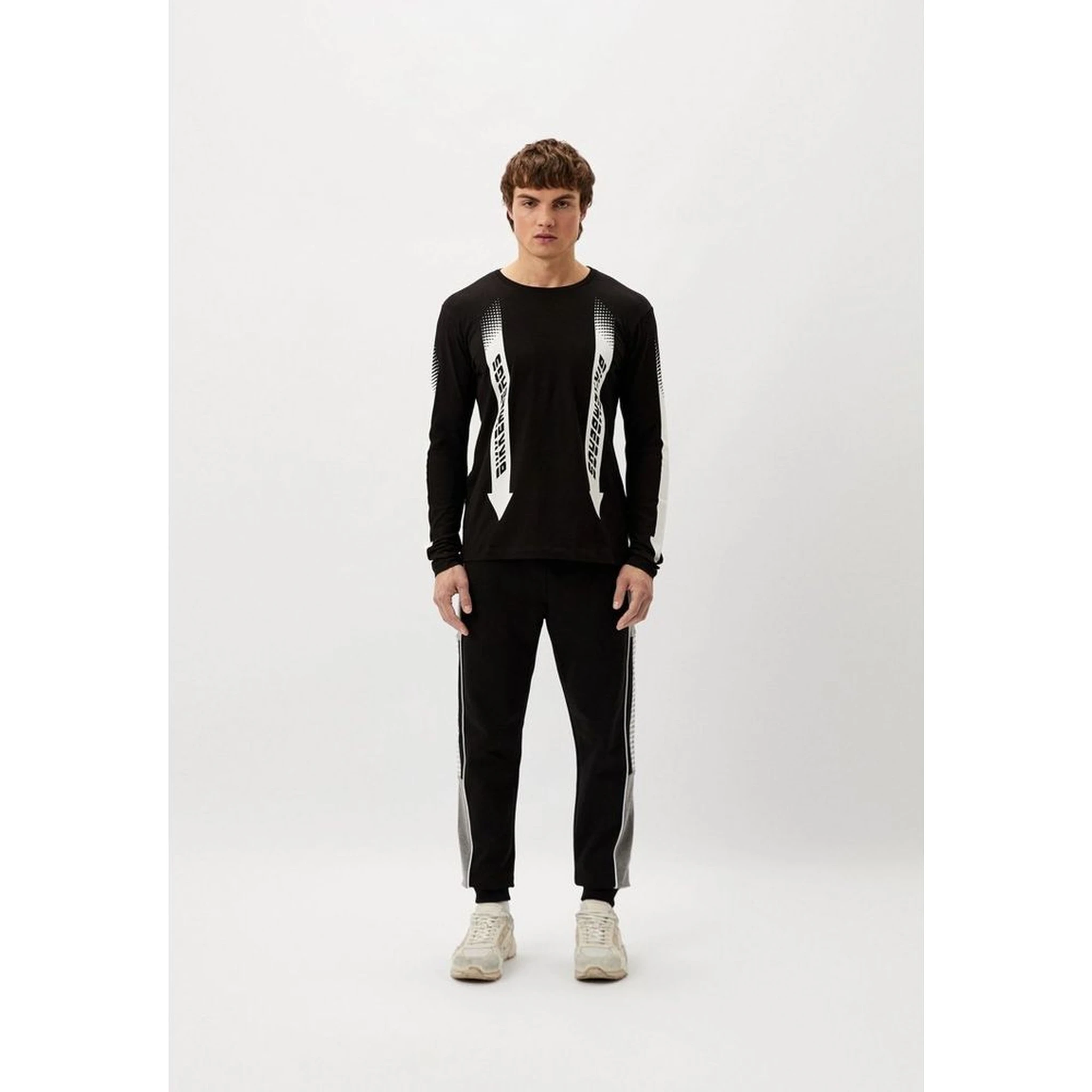 Black Cotton Sportswear