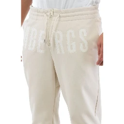 Beige Cotton Joggers (Workout Pants)
