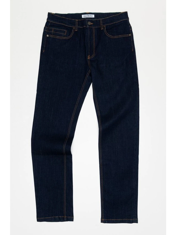 Bicolor Cotton Jeans Denim