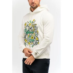 White Cotton Sweatshirt