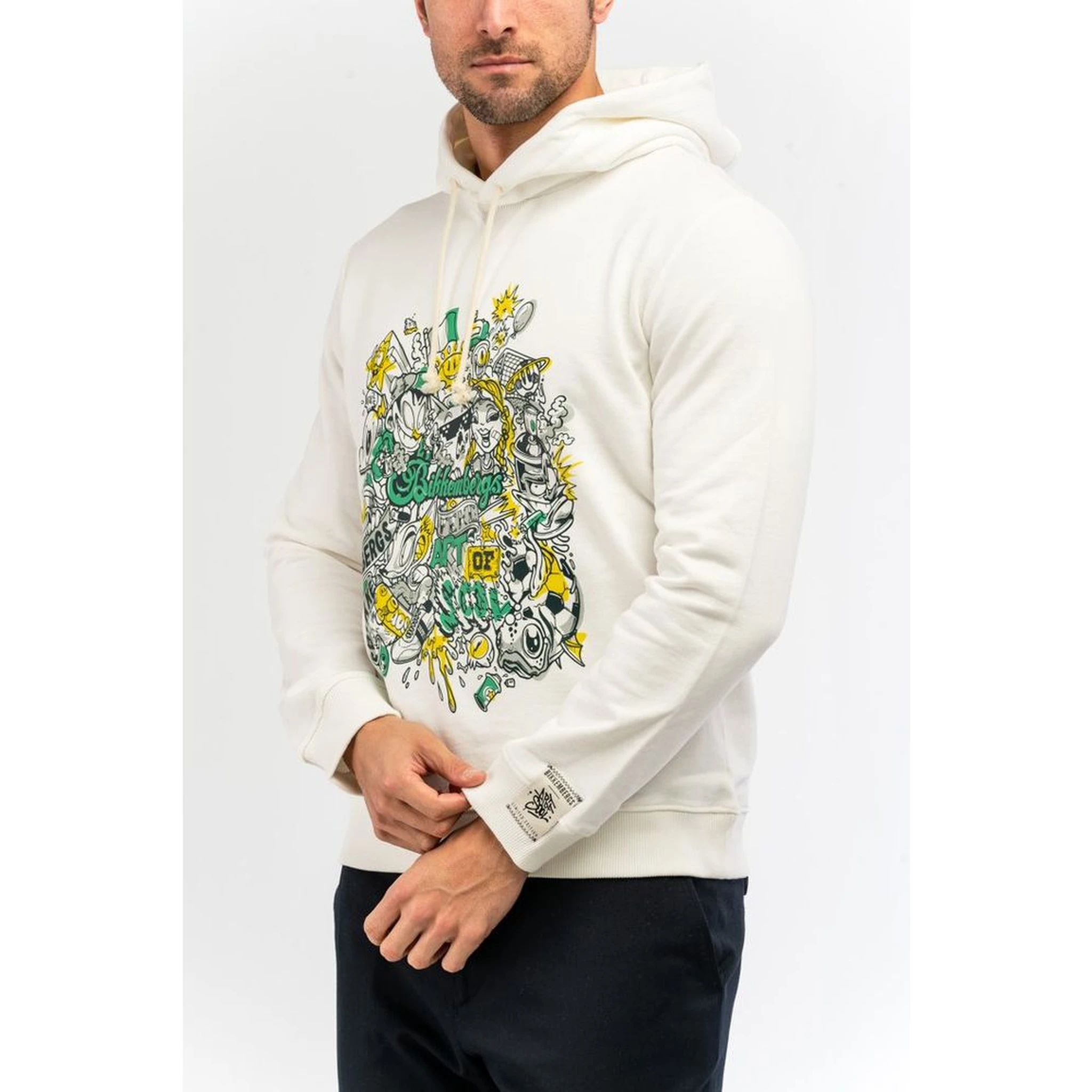 White Cotton Sweatshirt