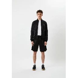 Black Polyester Sweatshirt