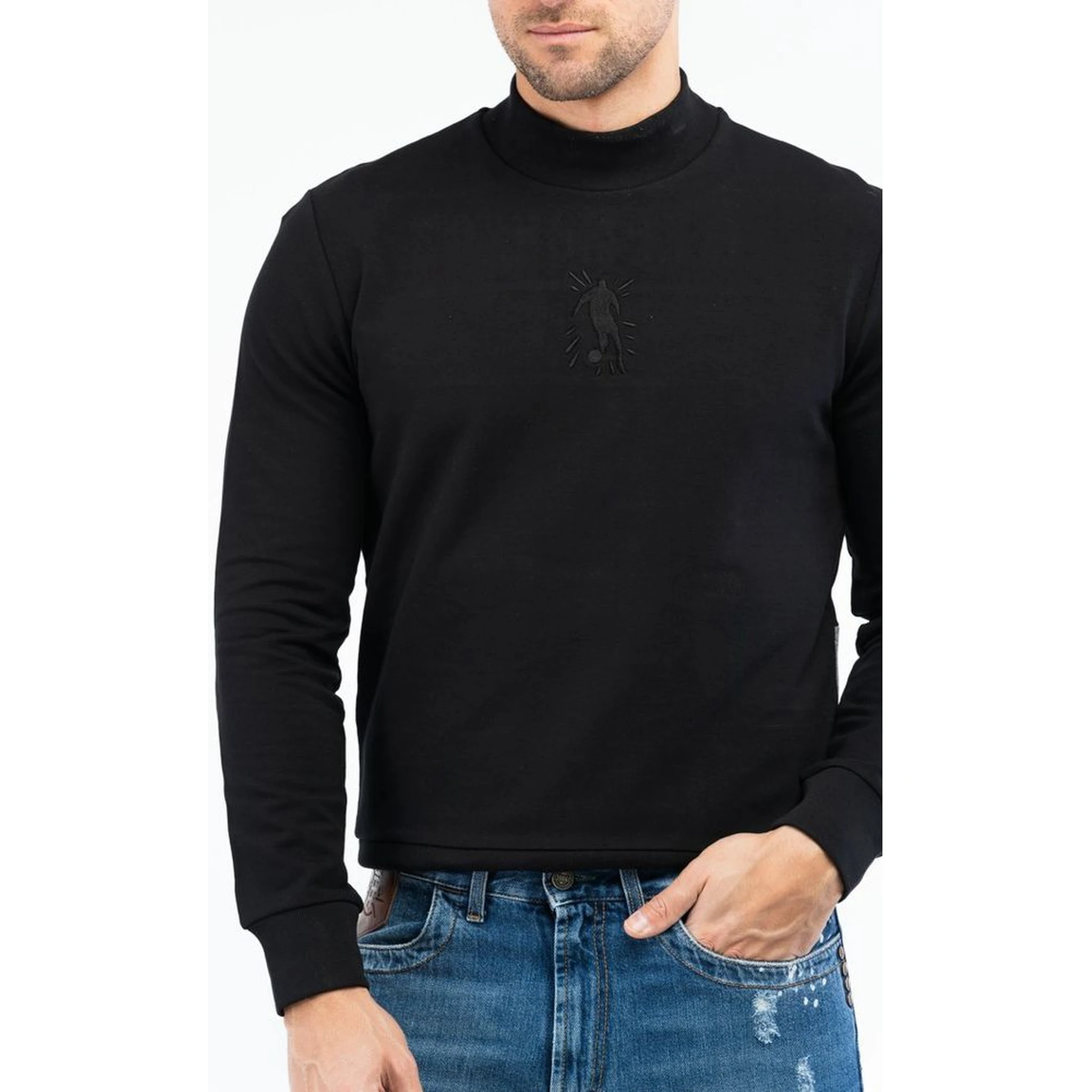 Gray Cotton Sweatshirt