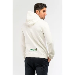 White Cotton Sweatshirt