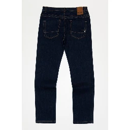 Bicolor Cotton Jeans Denim