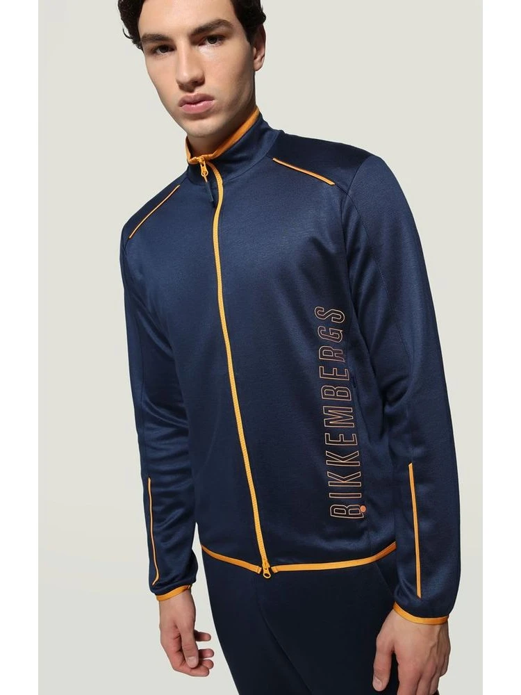 Blue Cotton Sweatshirt