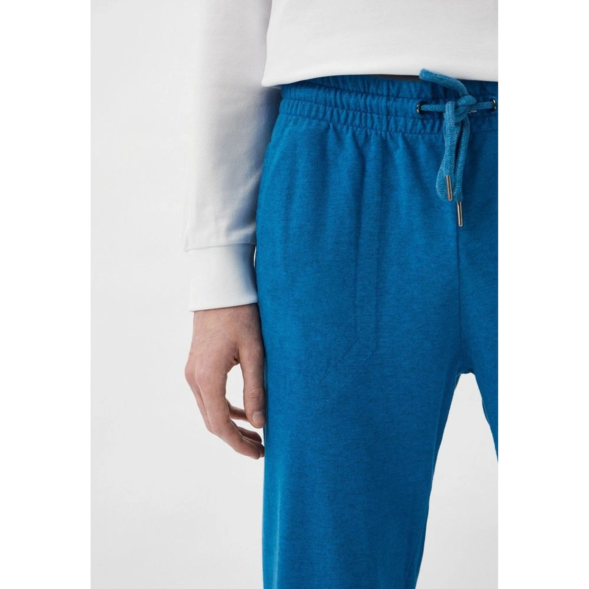 Light Blue Cotton Joggers (Workout Pants)