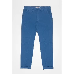 Blue Cotton Joggers (Workout Pants)