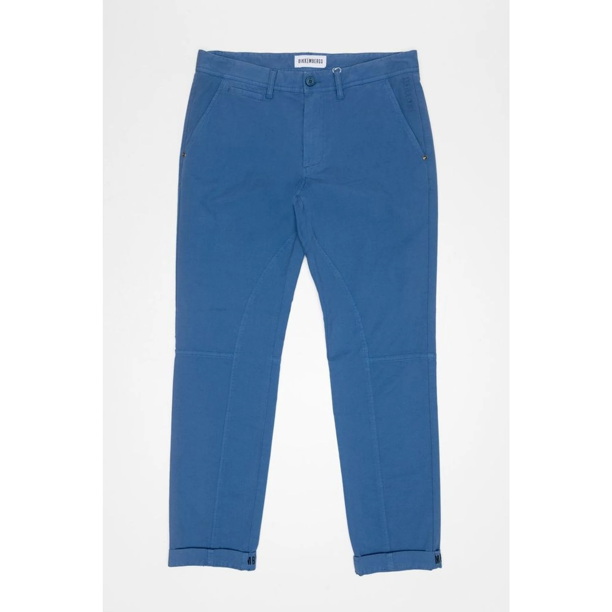 Blue Cotton Joggers (Workout Pants)