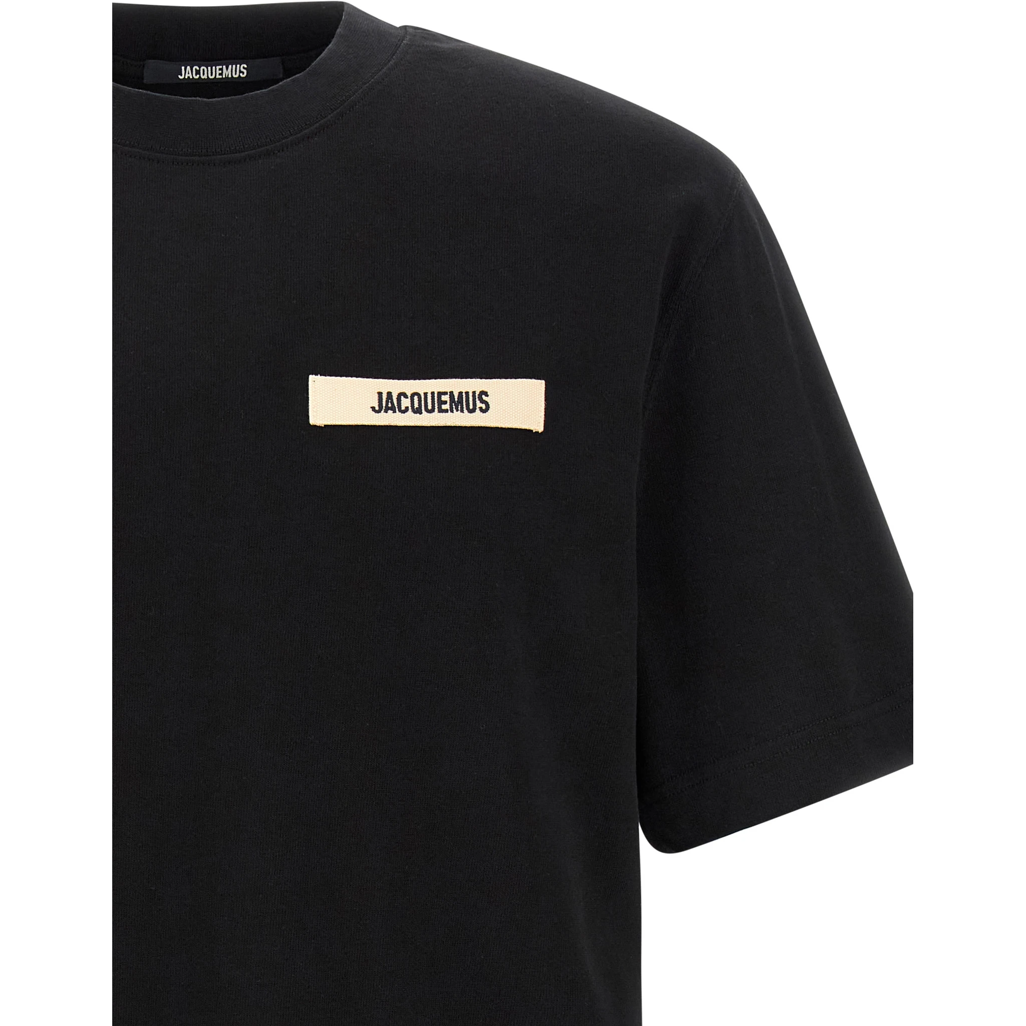Black Cotton T-Shirt