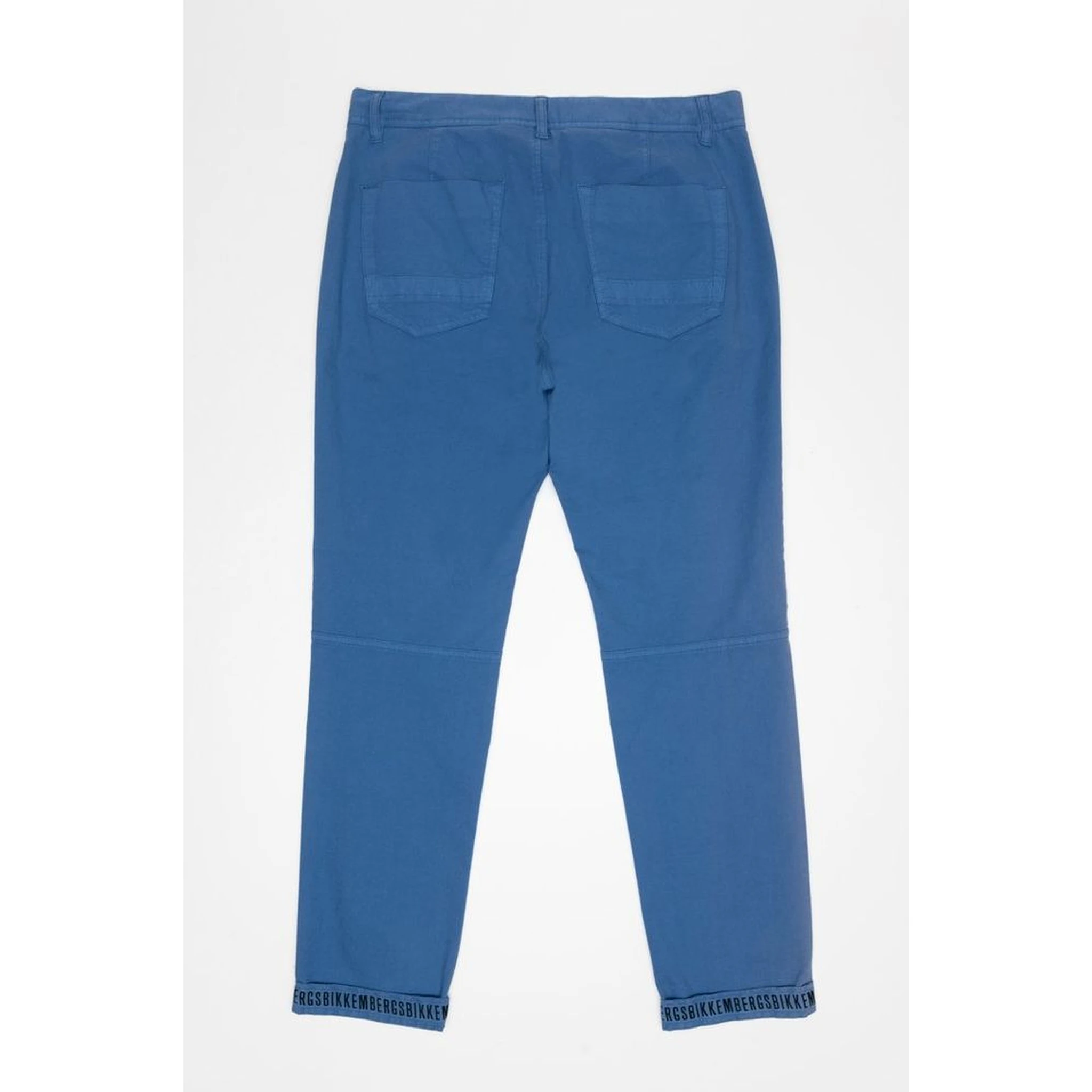 Blue Cotton Joggers (Workout Pants)