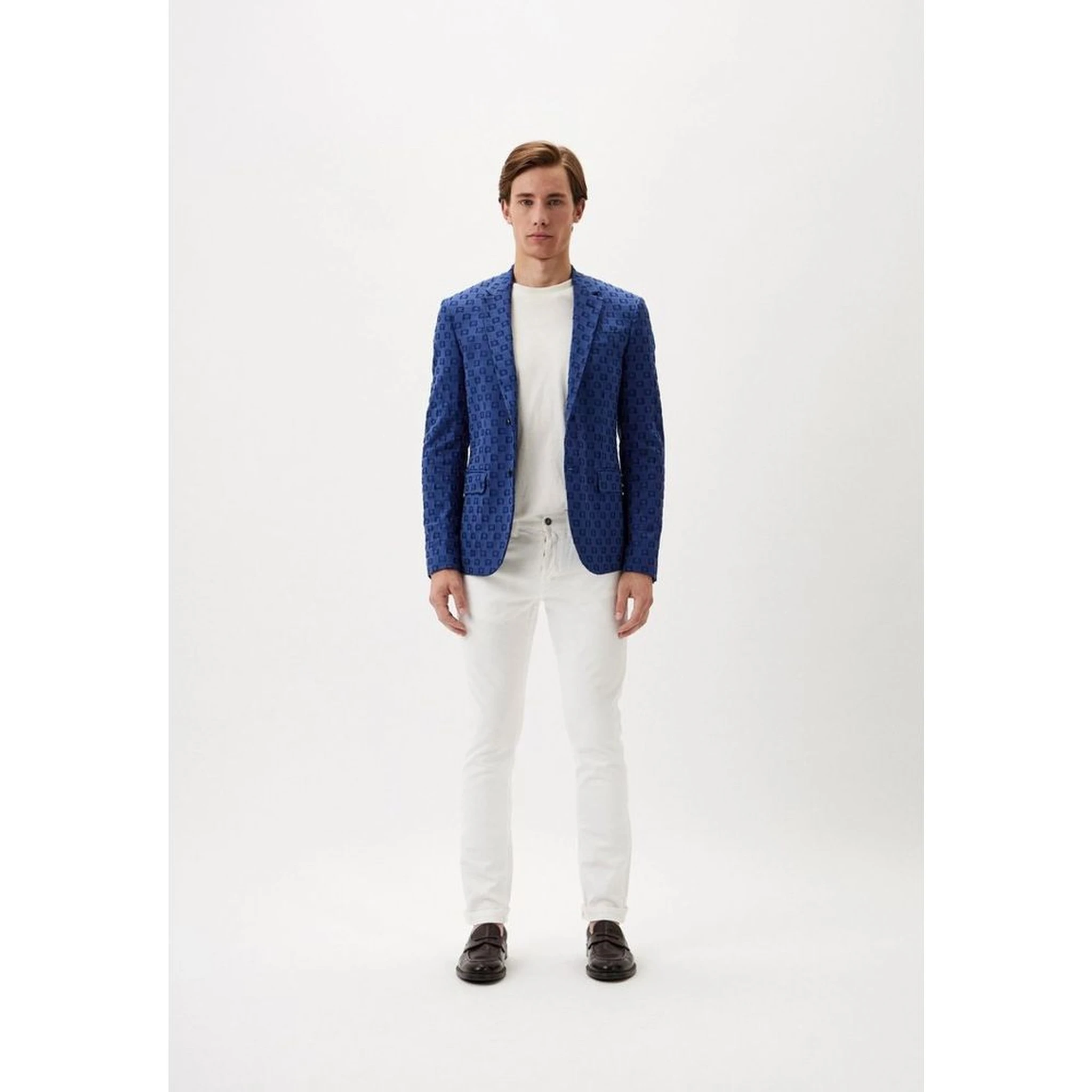 White Cotton Blazer