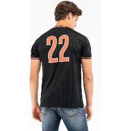 Black Polyester T-Shirt