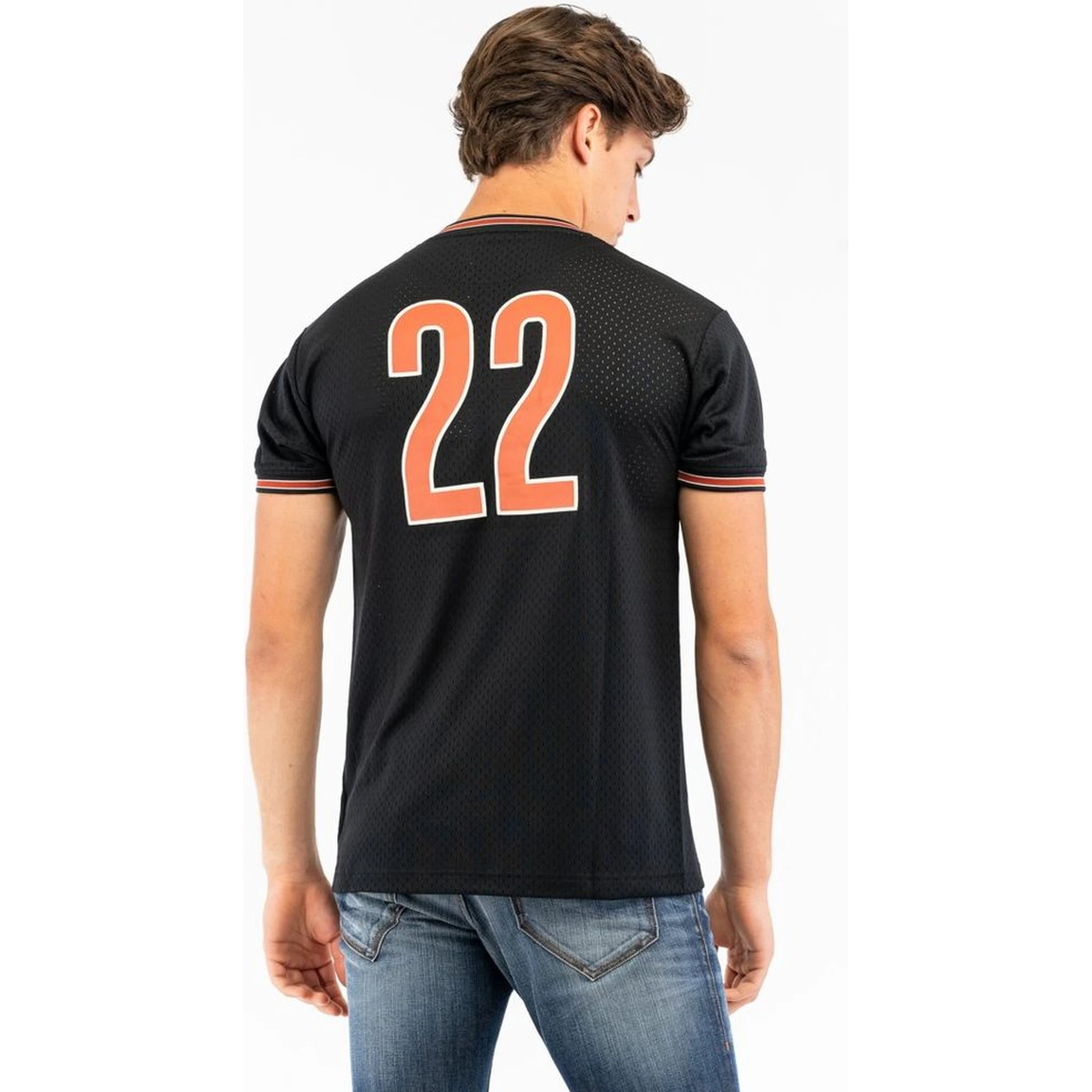 Black Polyester T-Shirt