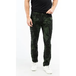 Bicolor Cotton Jeans Denim