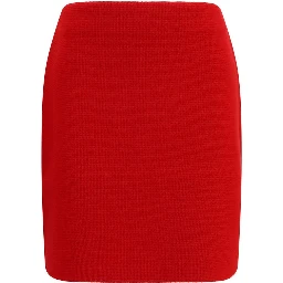 Multicolor Wool Oves Aries Mini Skirt