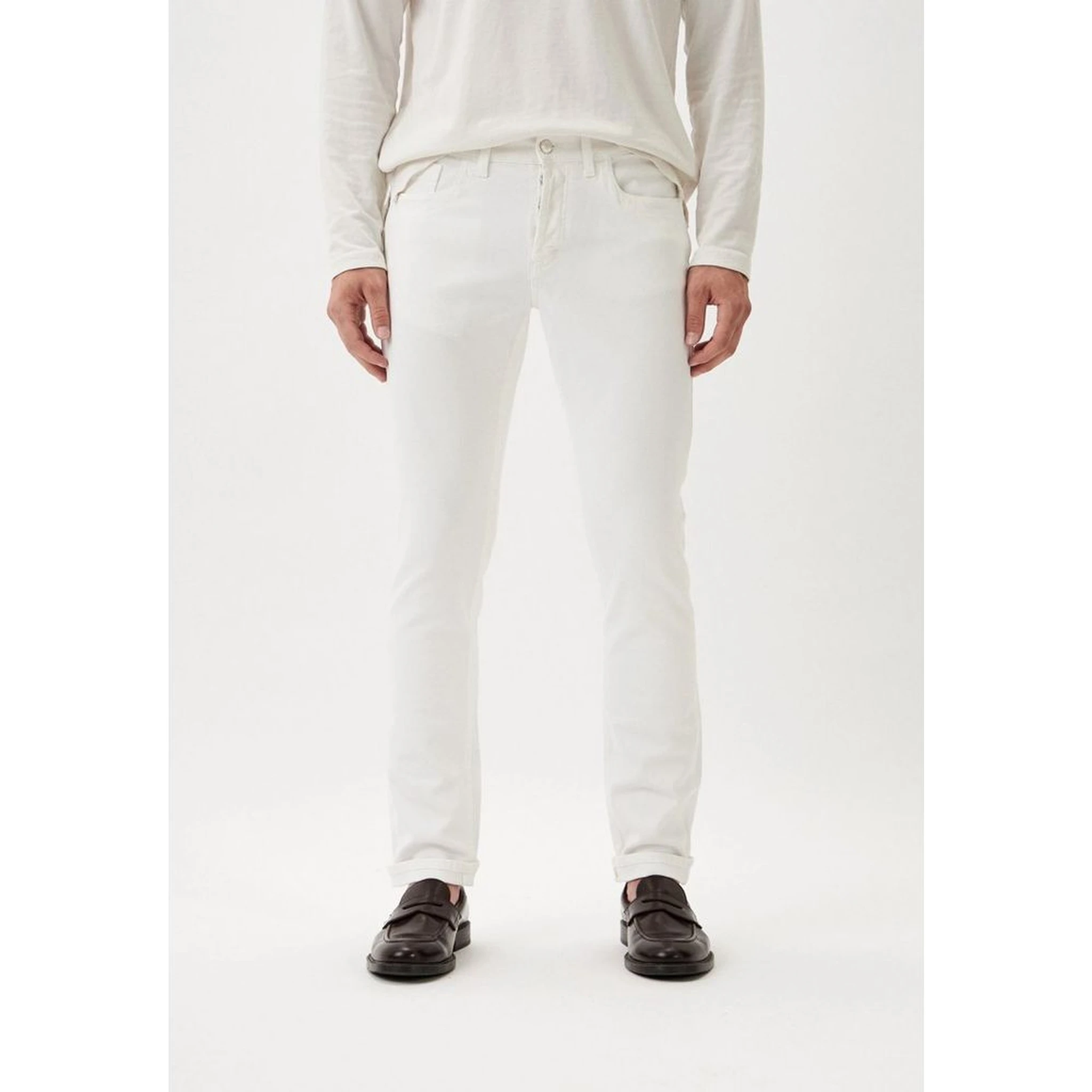 White Cotton Blazer