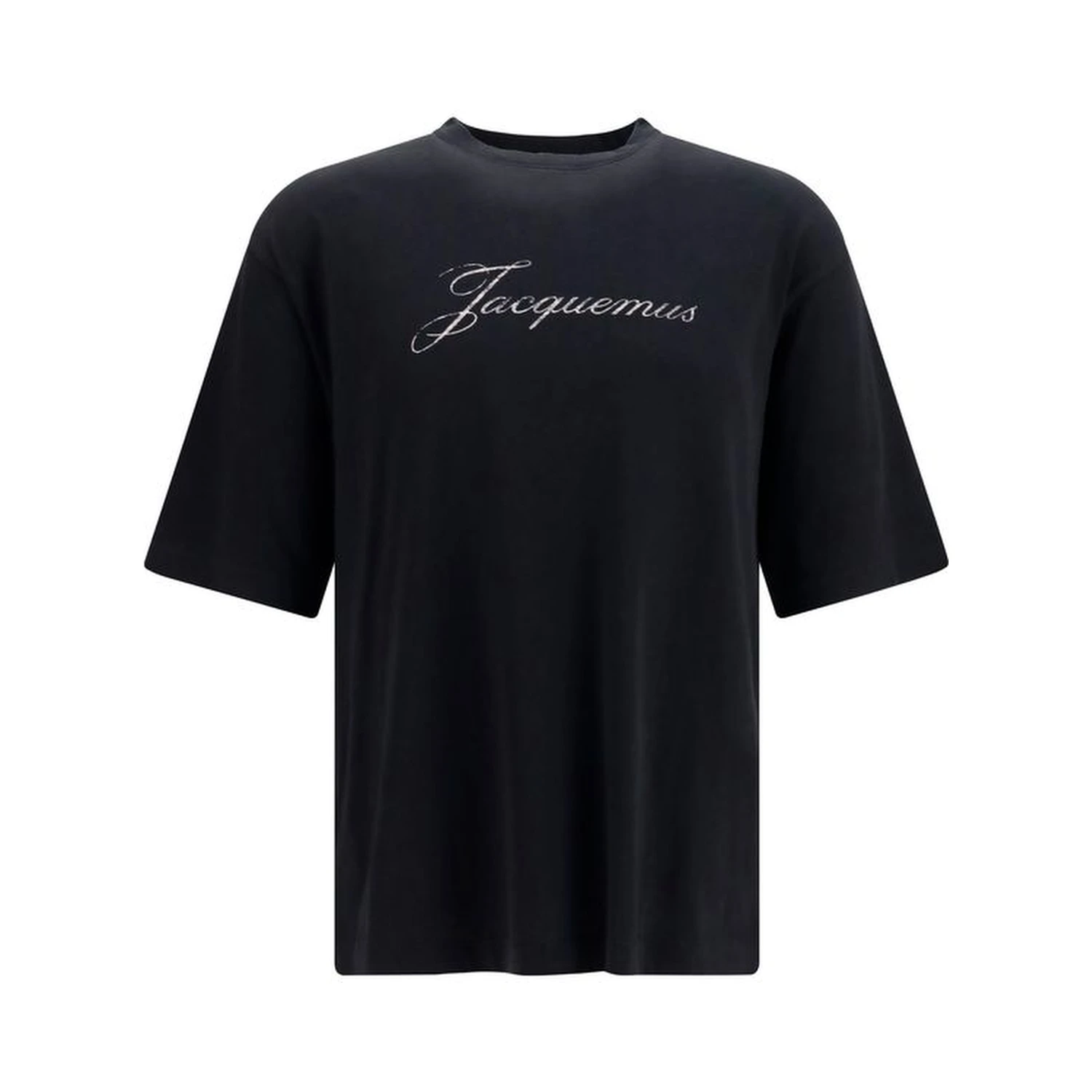 Black Cotton T-Shirt
