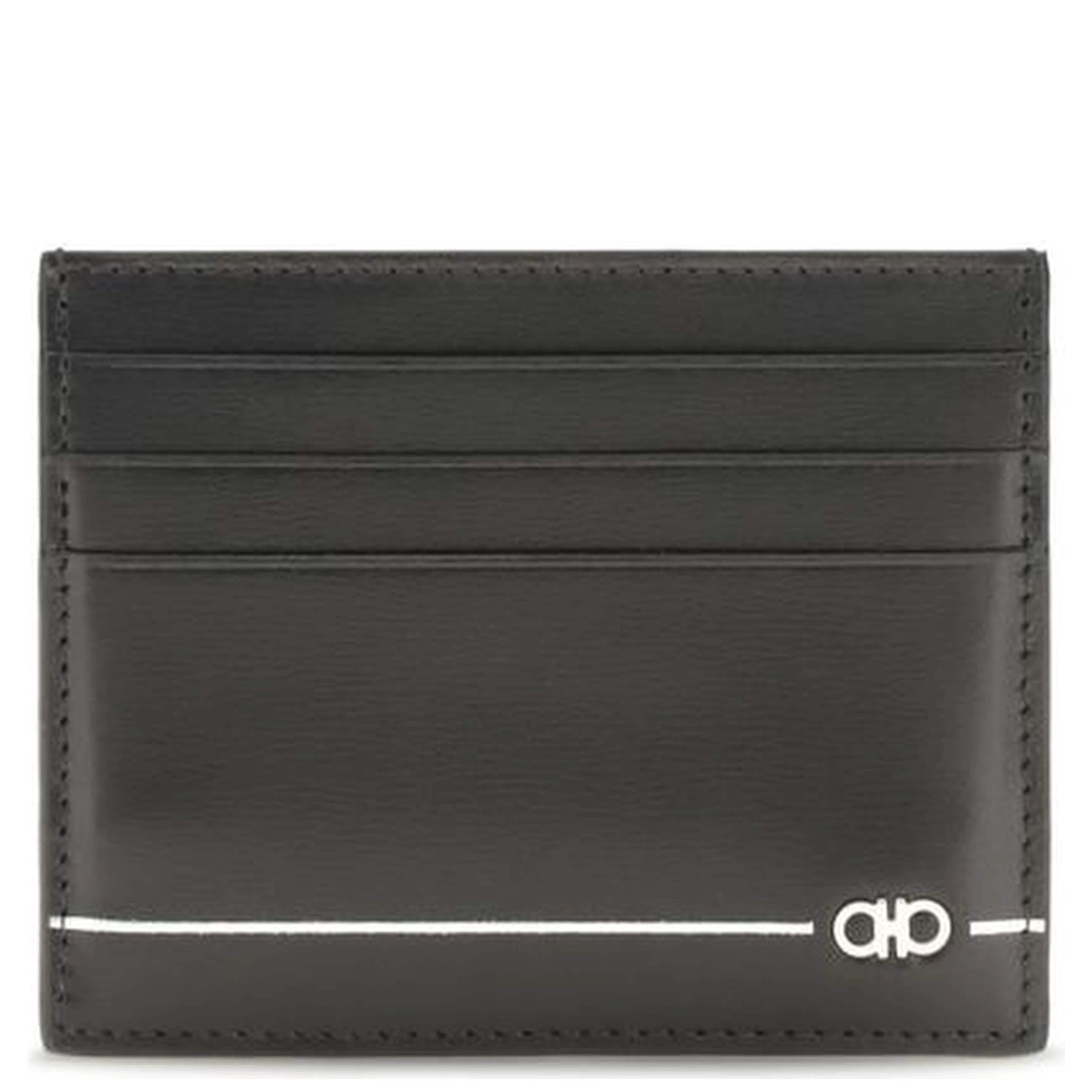 Black Calf Leather Bos Taurus Wallet