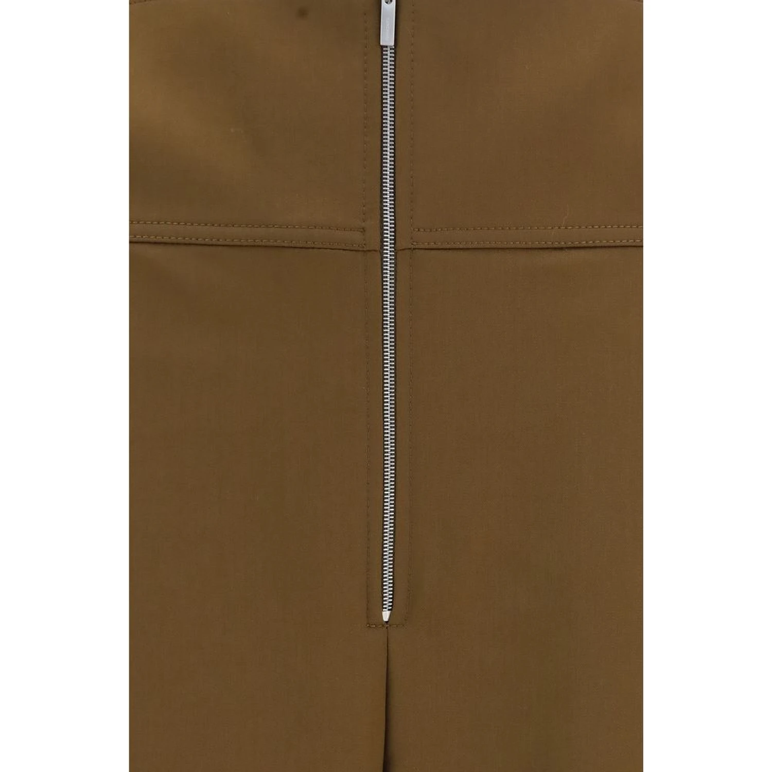 Brown Wool Oves Aries Casual Pants