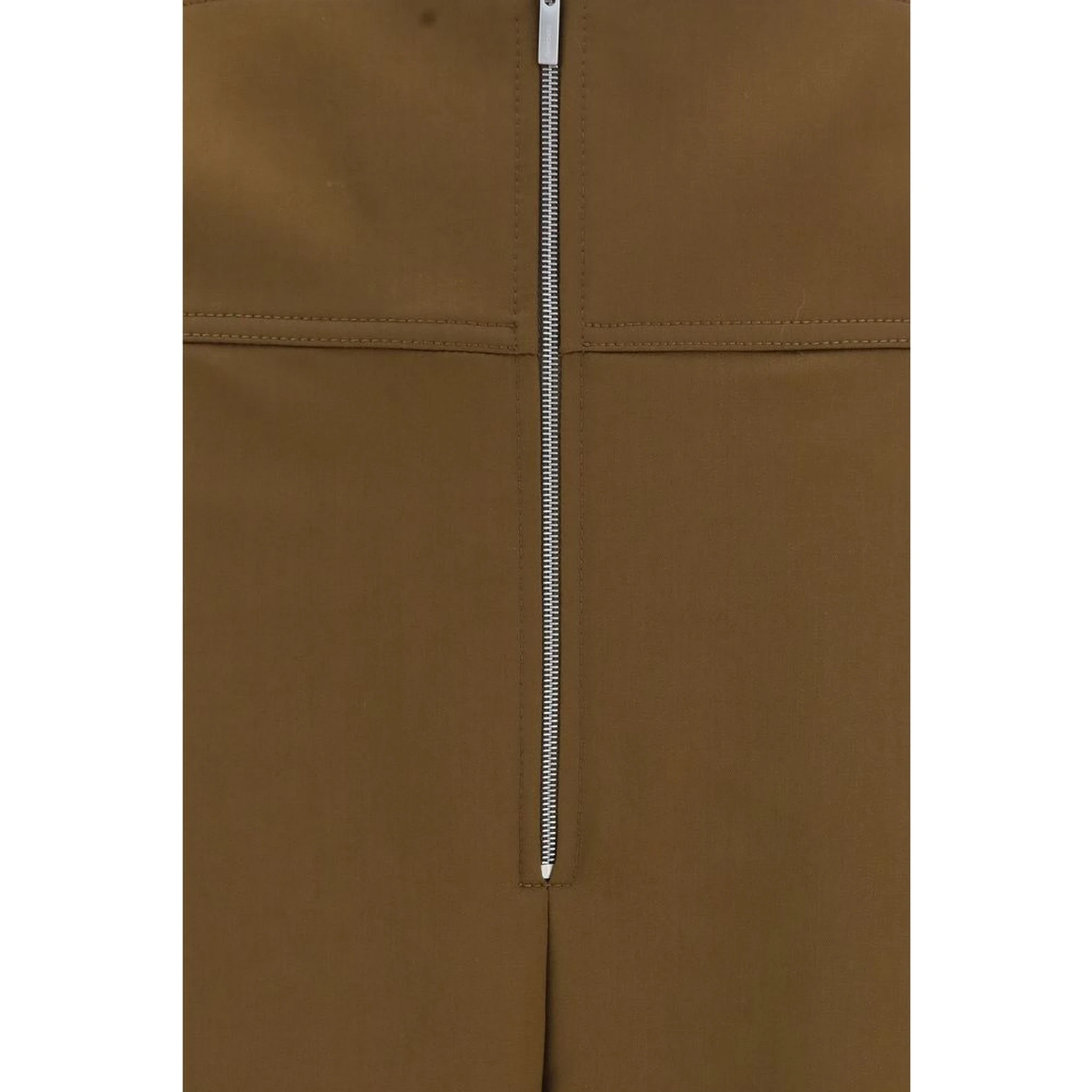 Brown Wool Oves Aries Casual Pants