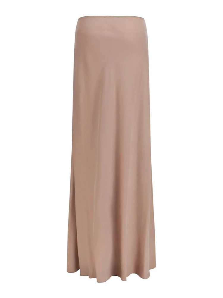 Beige Lyocell Long Skirt alternative