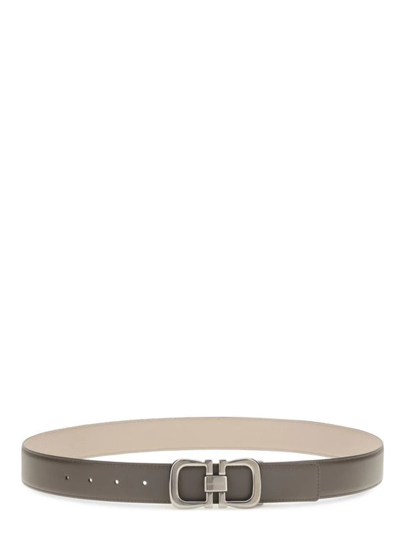Brown Calf Leather Bos Taurus Regular Belt