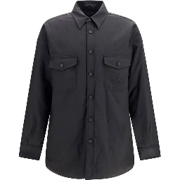Gray Wool Oves Aries Shirt