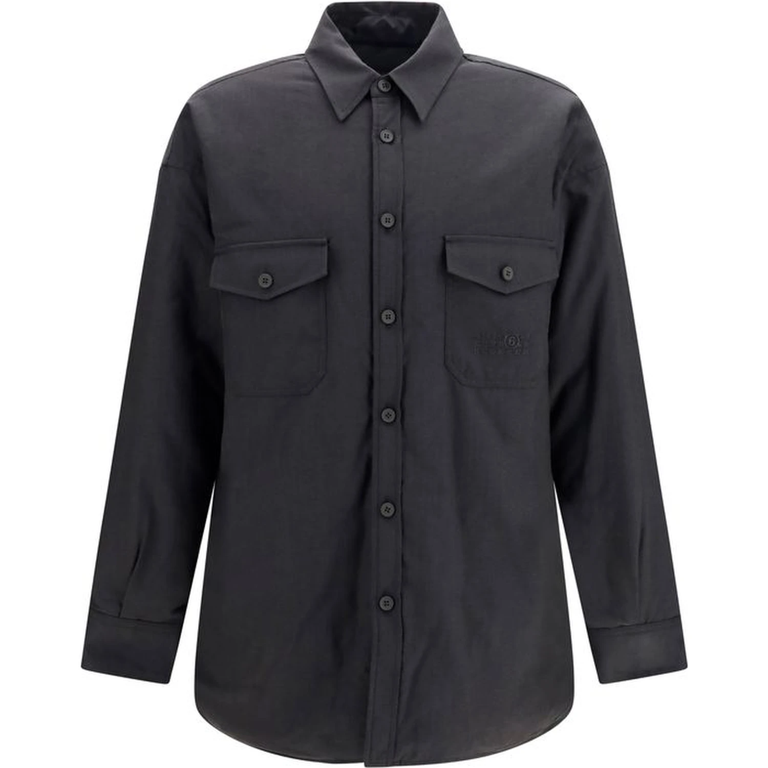 Gray Wool Oves Aries Shirt