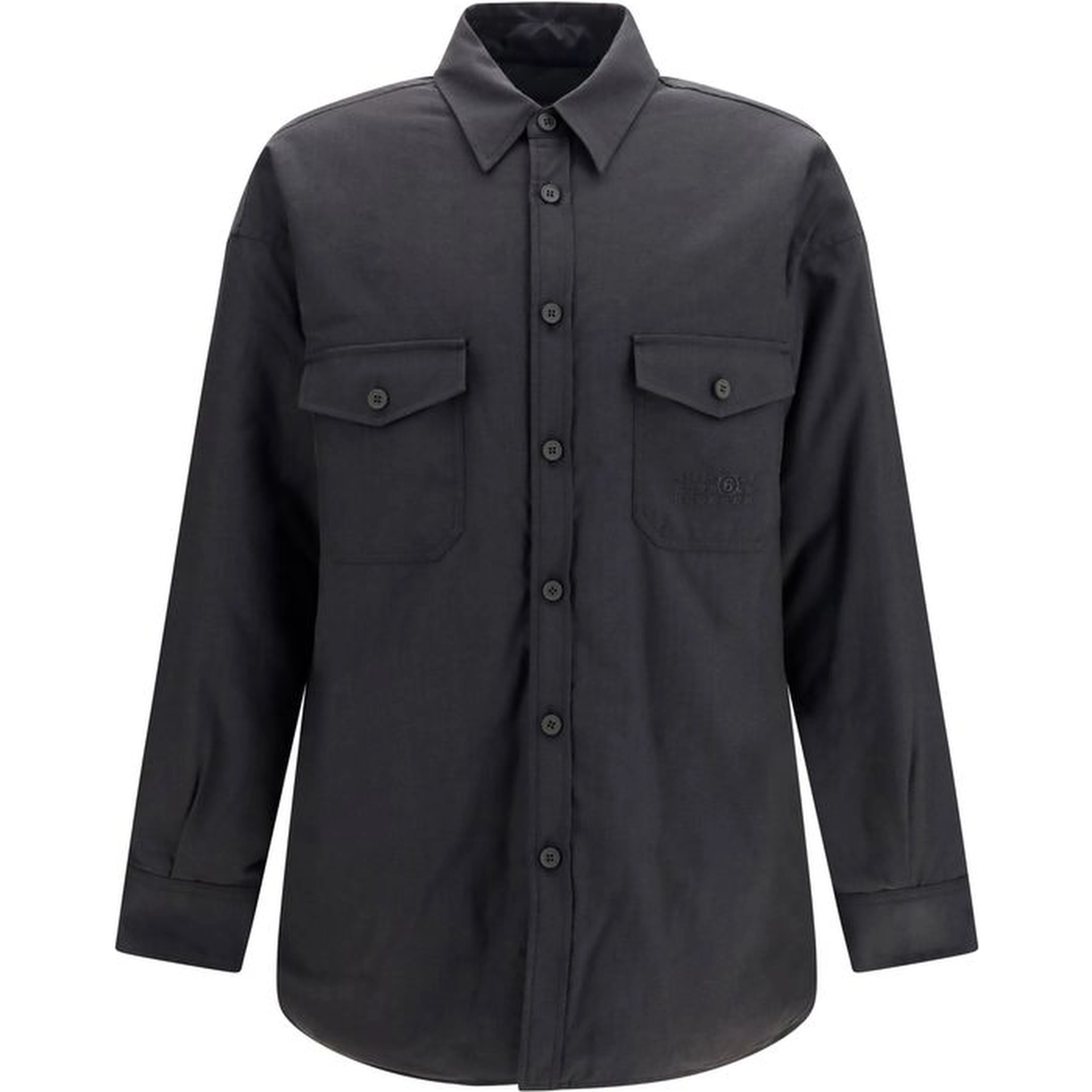 Gray Wool Oves Aries Shirt