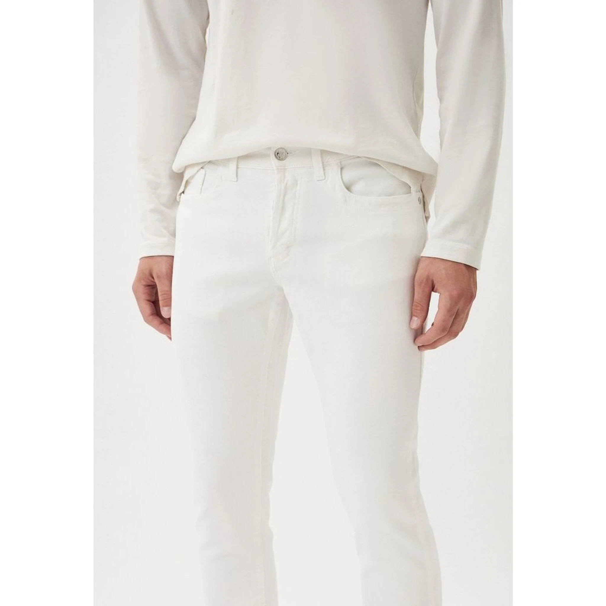 White Cotton Blazer